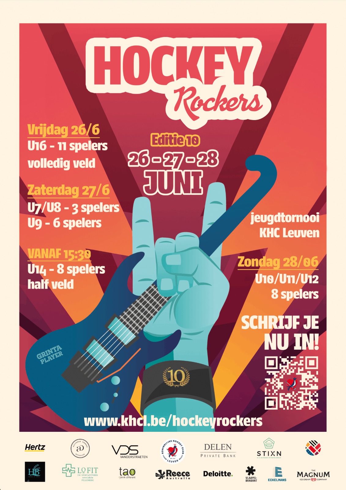 Hockeyrockers 2026 - jubilieumeditie - 10 jaar